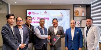 মেঘনা লাইফ ইনস্যুরেন্স ও ব্র্যাক হেলথকেয়ারের চুক্তি স্বাক্ষর