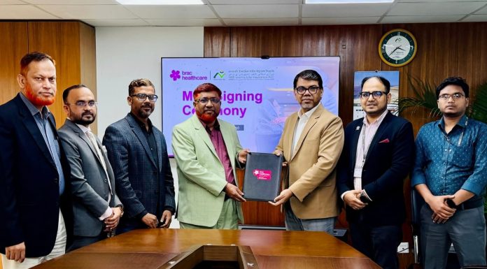 এনআরবি ইসলামিক লাইফ ও ব্র্যাক হেলথকেয়ার-এর মধ্যে স্বাস্থ্যসেবা সংক্রান্ত কর্পোরেট চুক্তি স্বাক্ষর